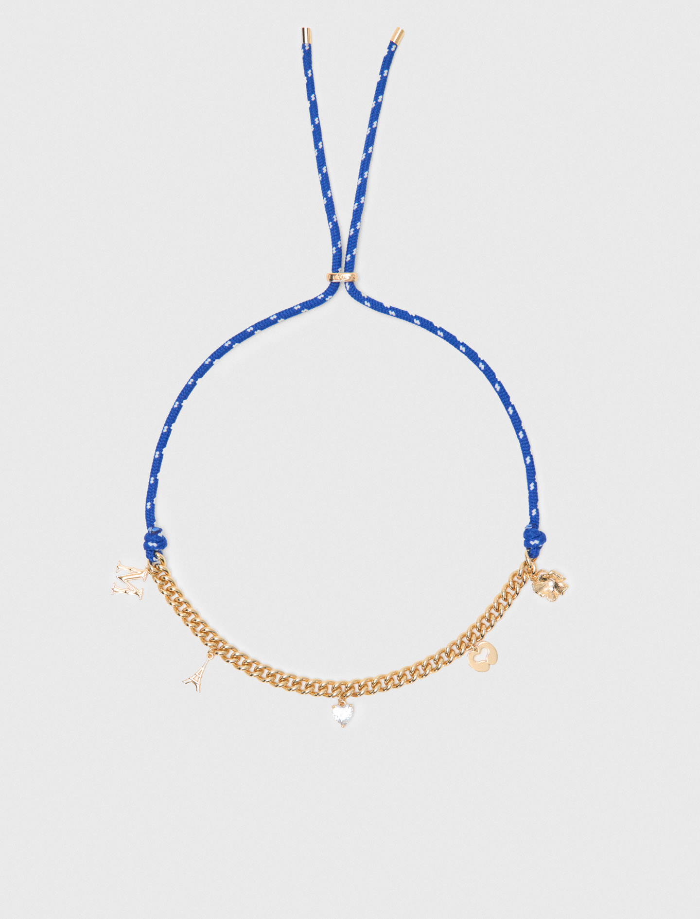 Sailor rope chain necklace - Gold