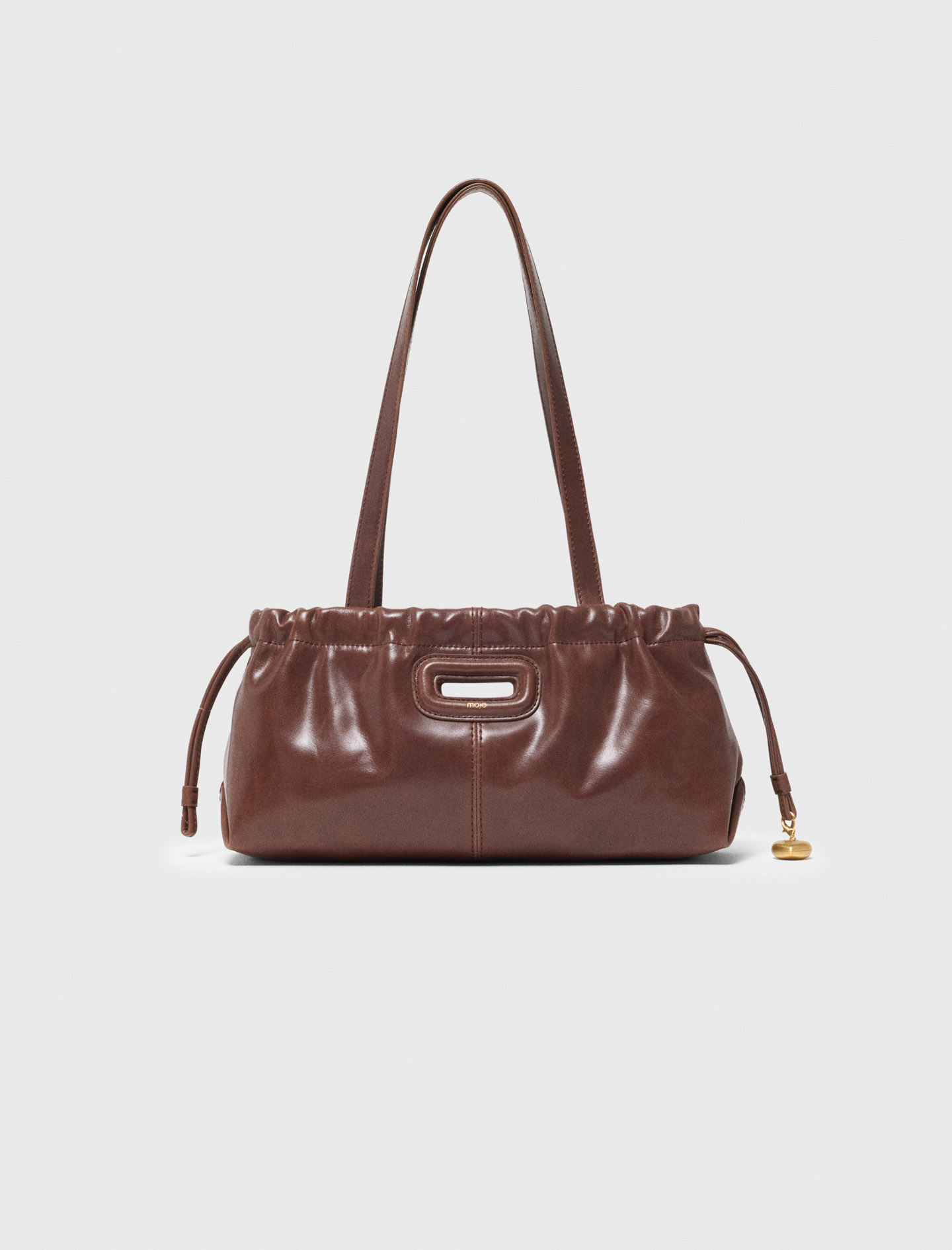 Vintage leather Milpli Gazette - Brown