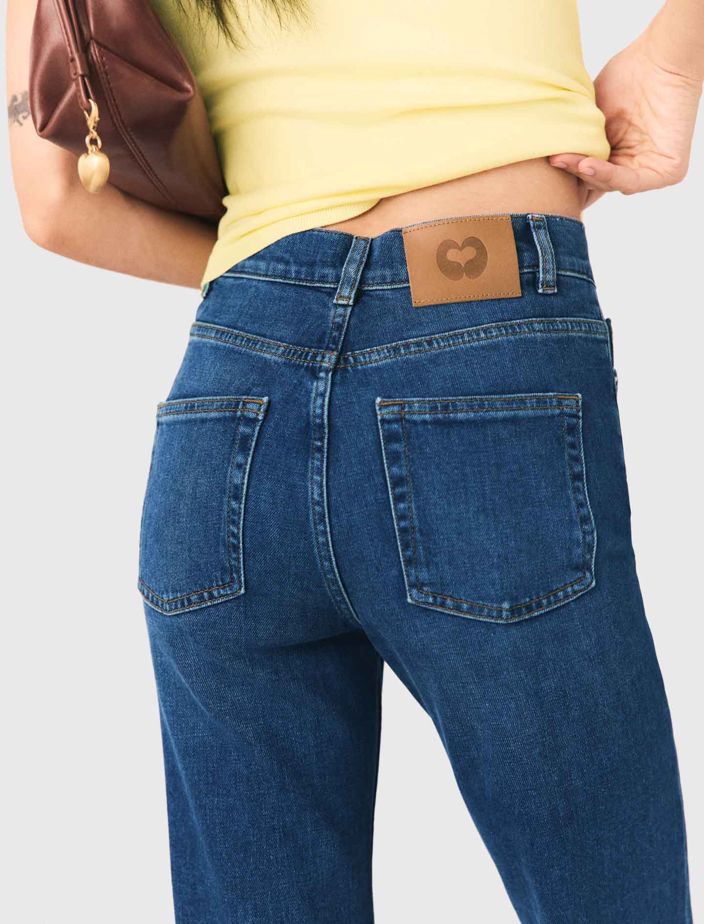 Beaded bootcut jeans - Blue