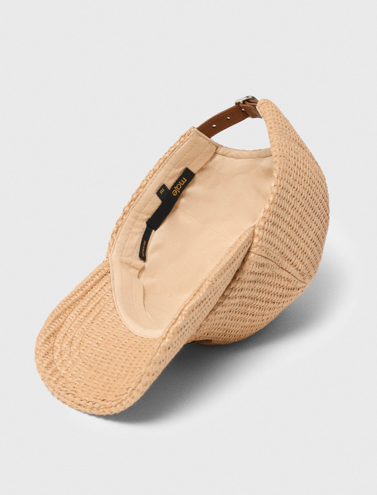 Natural texture cap - Beige