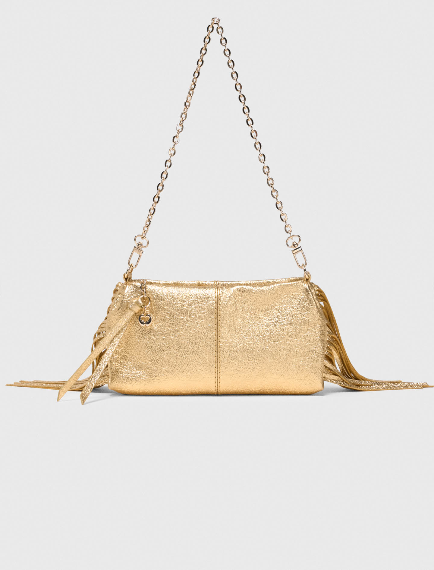 Metallic Miss M clutch bag - Gold