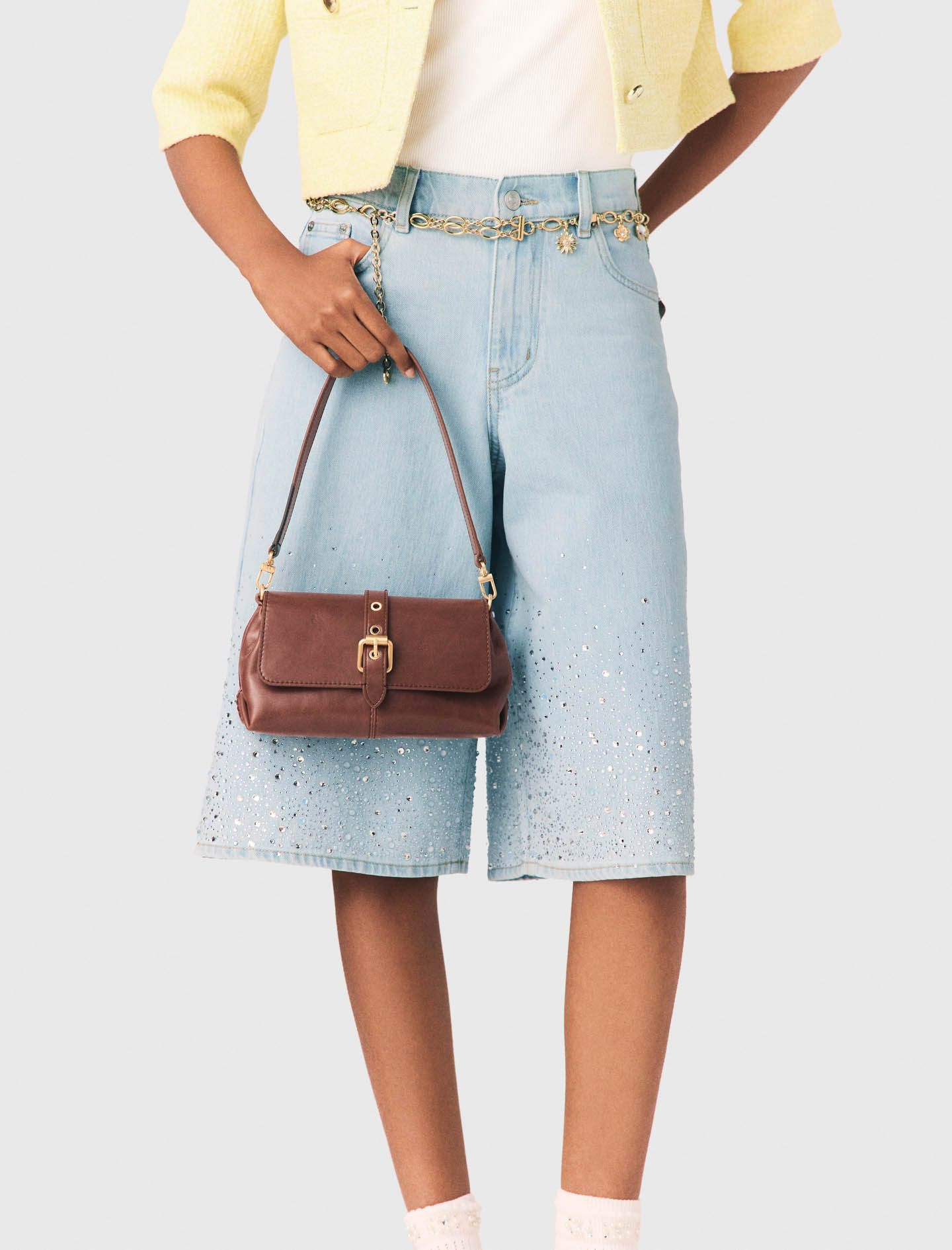 Vintage leather Miss M walk - Brown