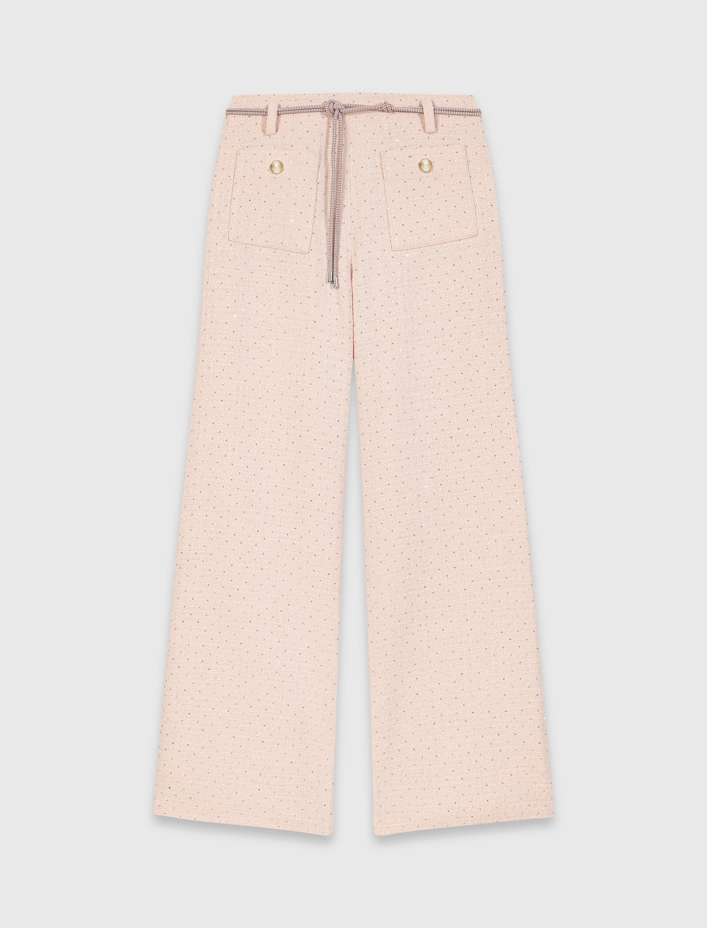 Tweed trousers - Pink