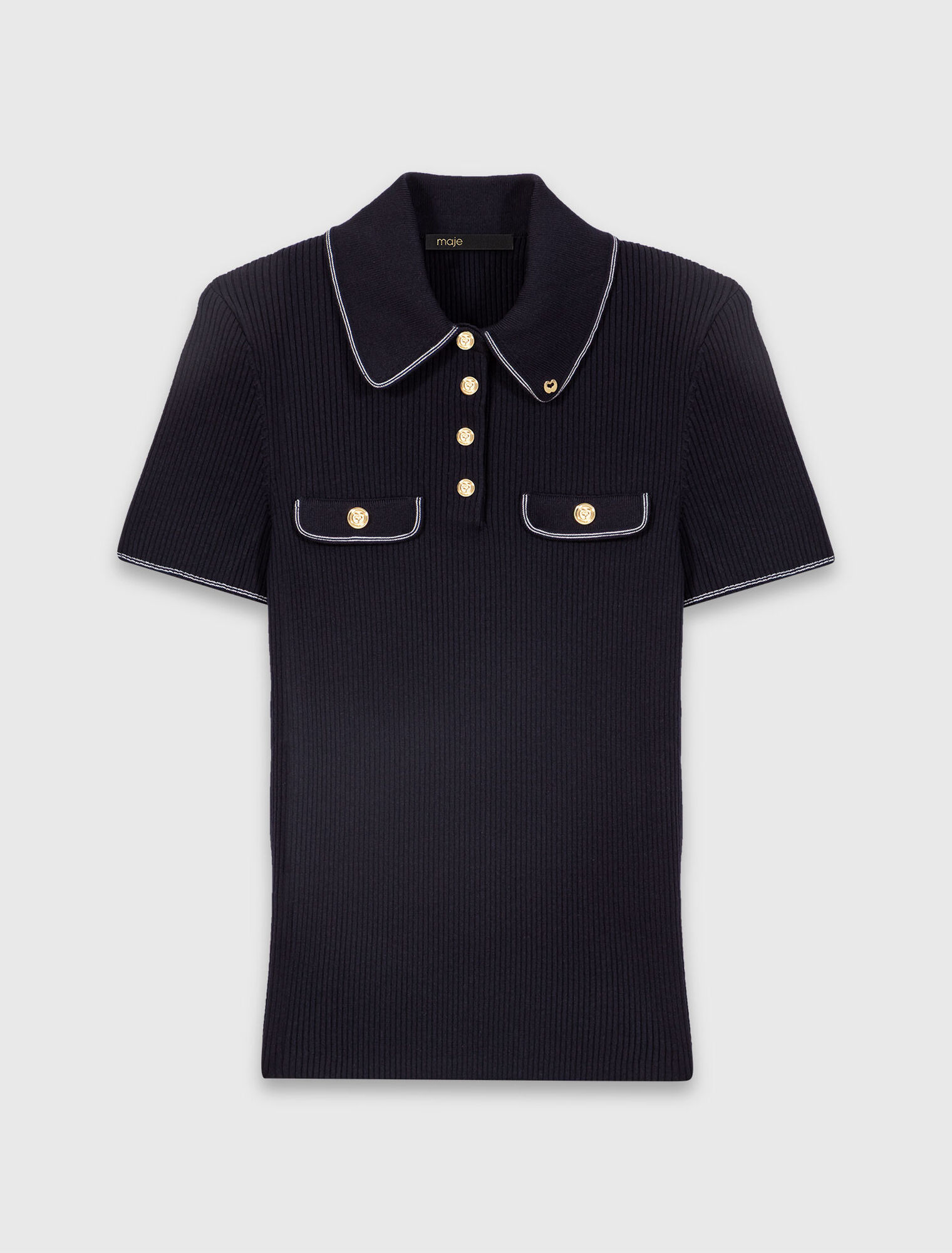 Short sleeve polo shirt - Navy
