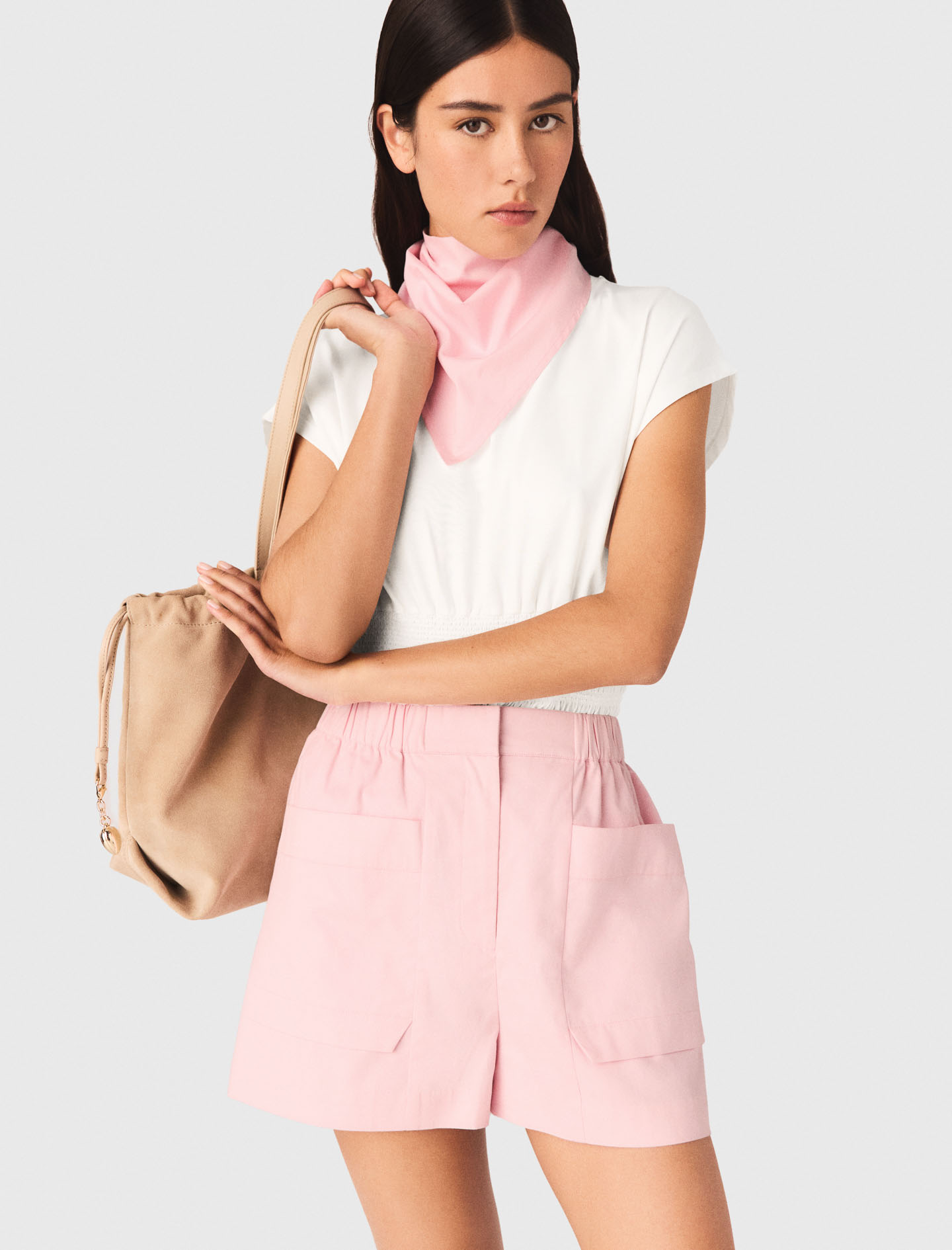 Cotton shorts - Pink