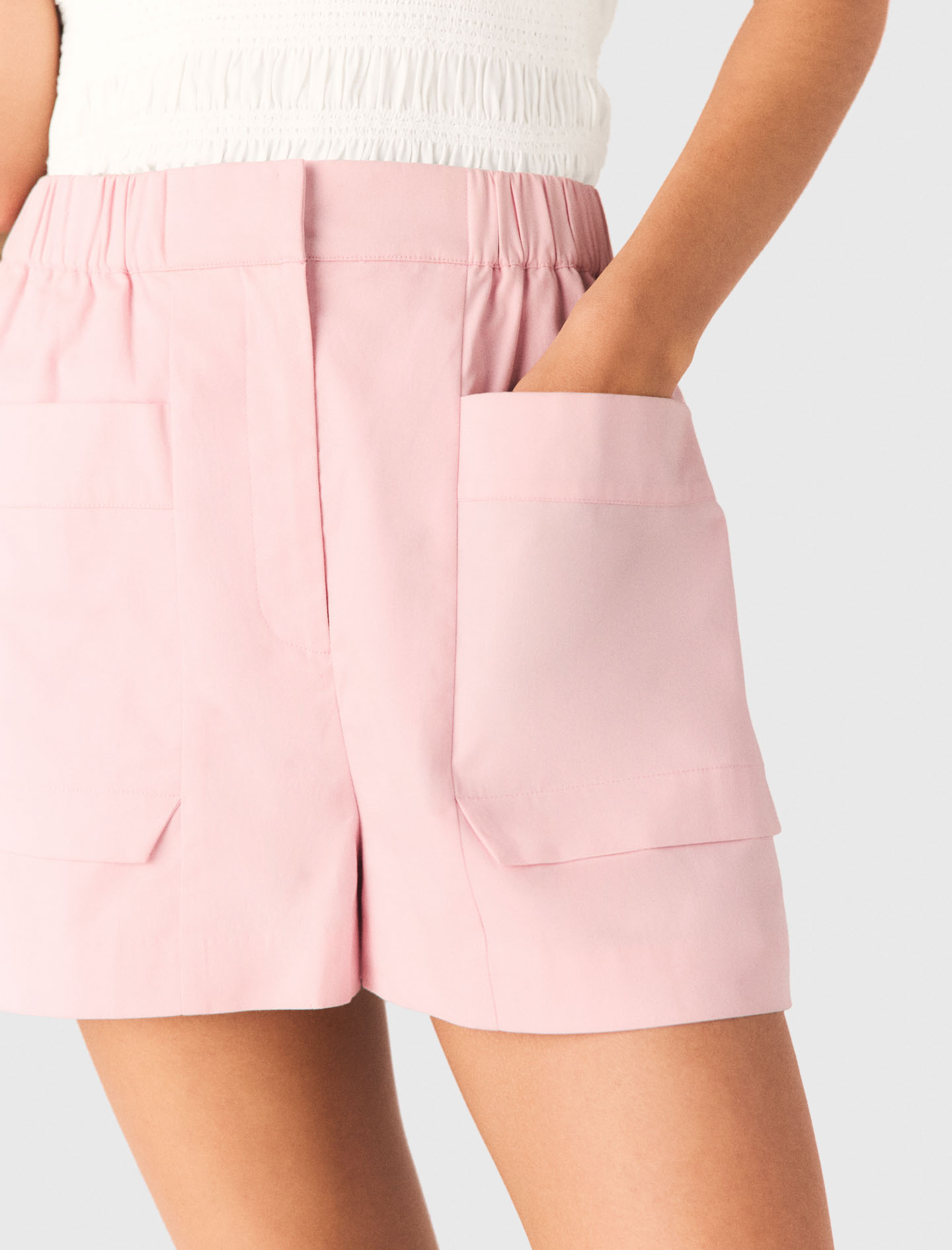 Cotton shorts - Pink