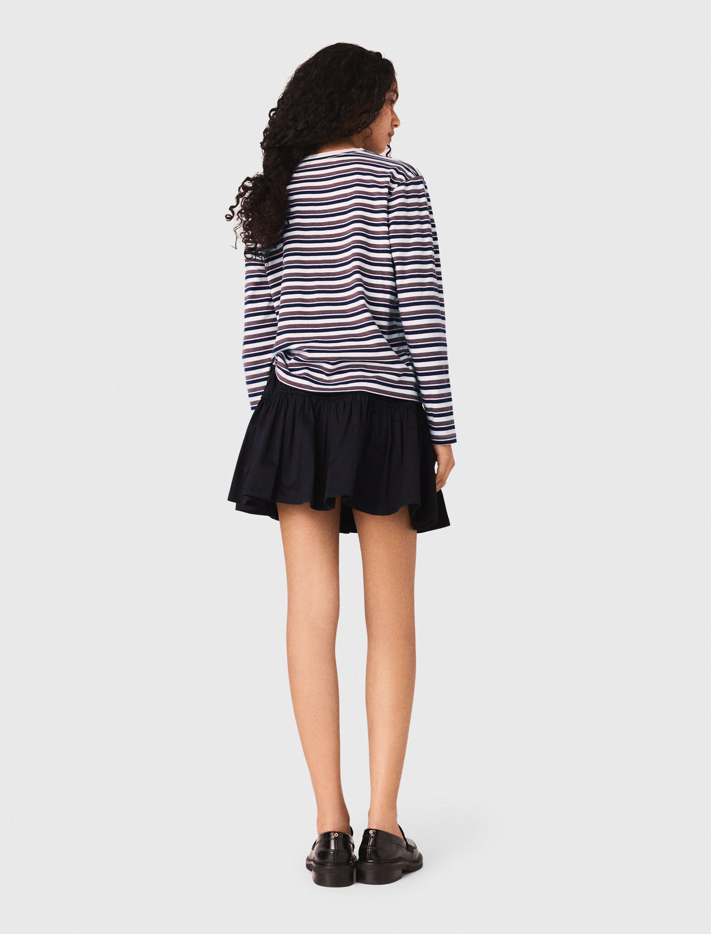 Striped Tshirt - Brown