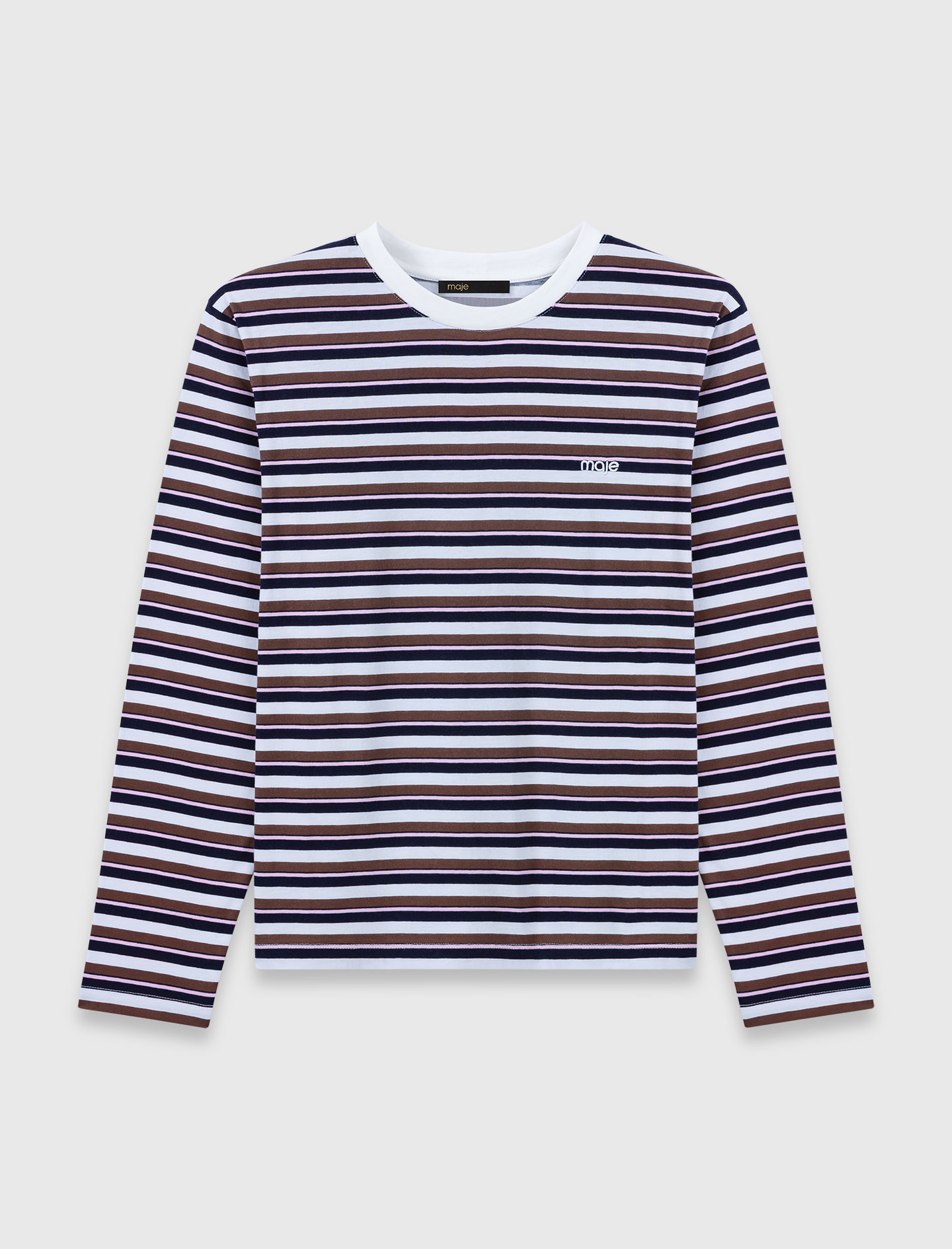 Striped Tshirt - Brown
