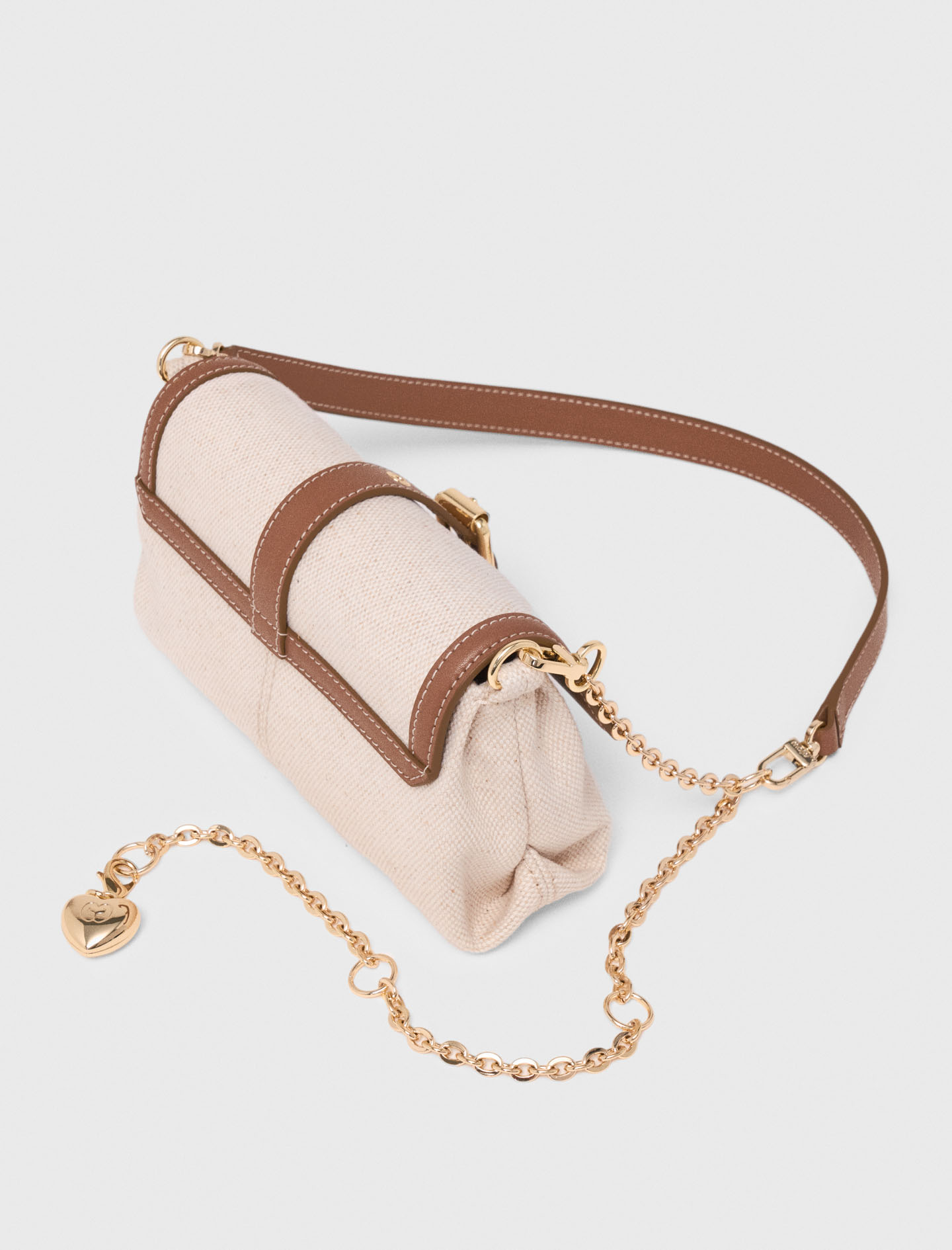 Miss M walk canvas & leather mix - Brown