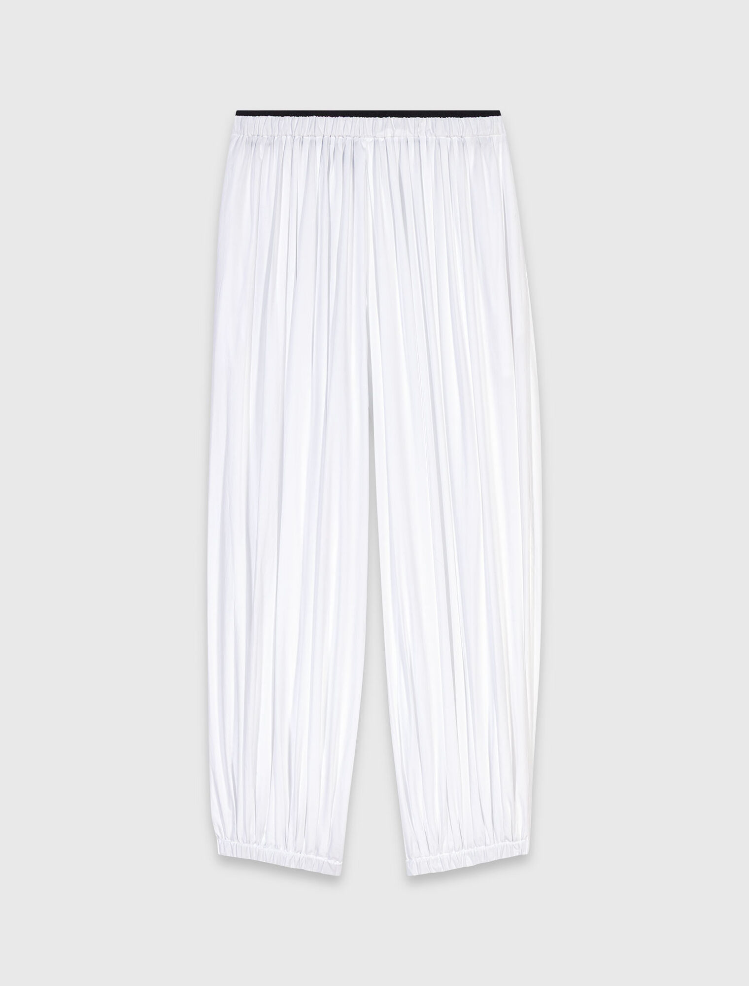 Sourel cotton trousers - White