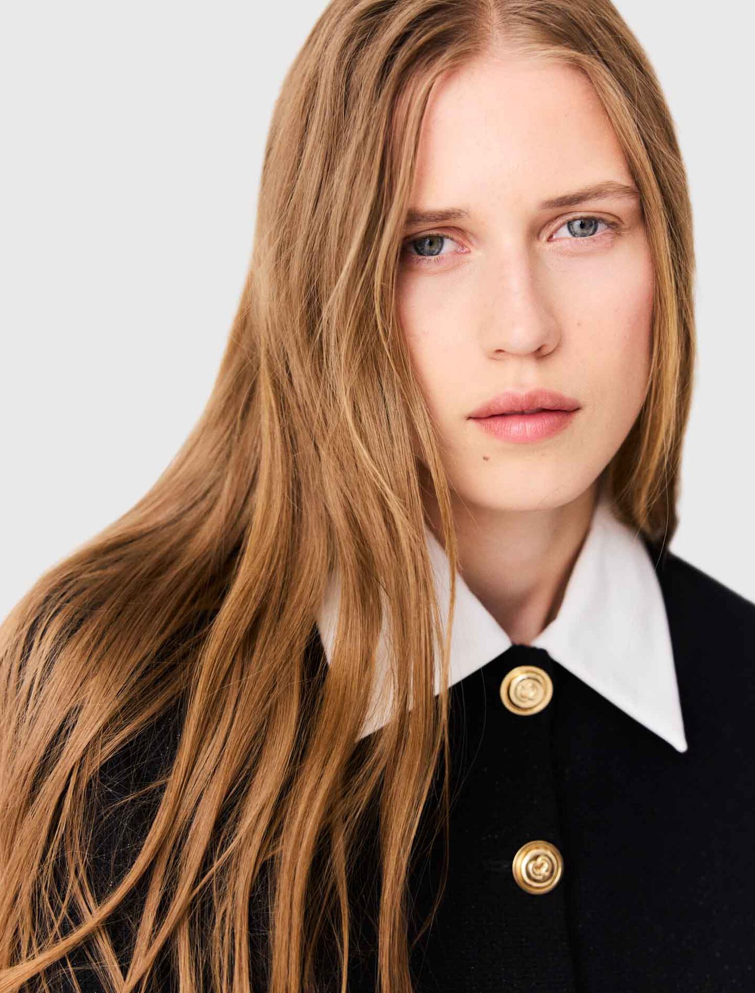 Short tweed jacket - Black