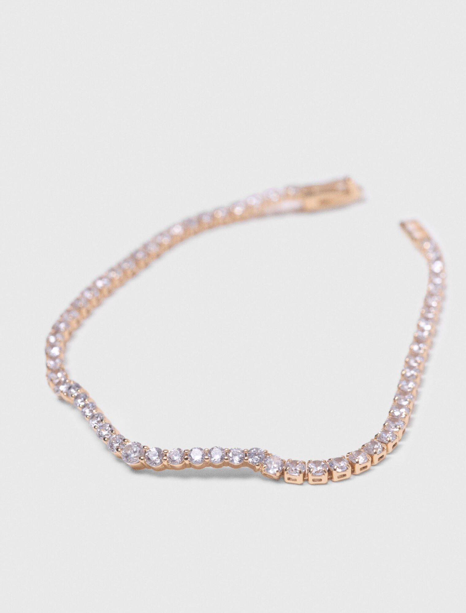 Cascade diamanté bracelet - Gold
