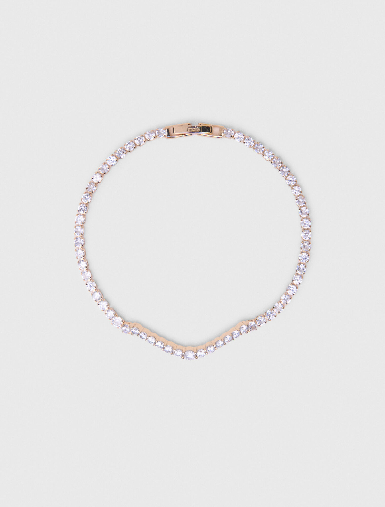 Cascade diamanté bracelet - Gold