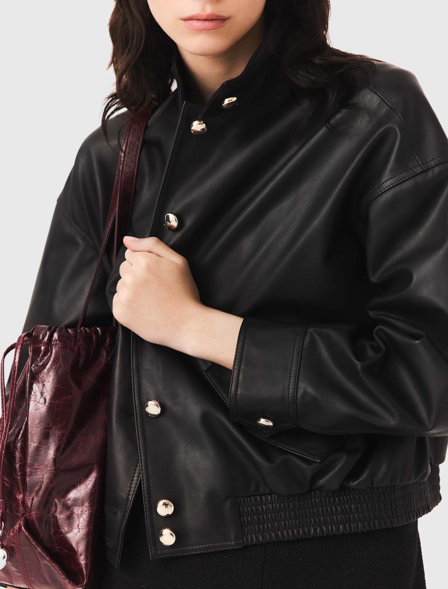 Leather jacket - Black