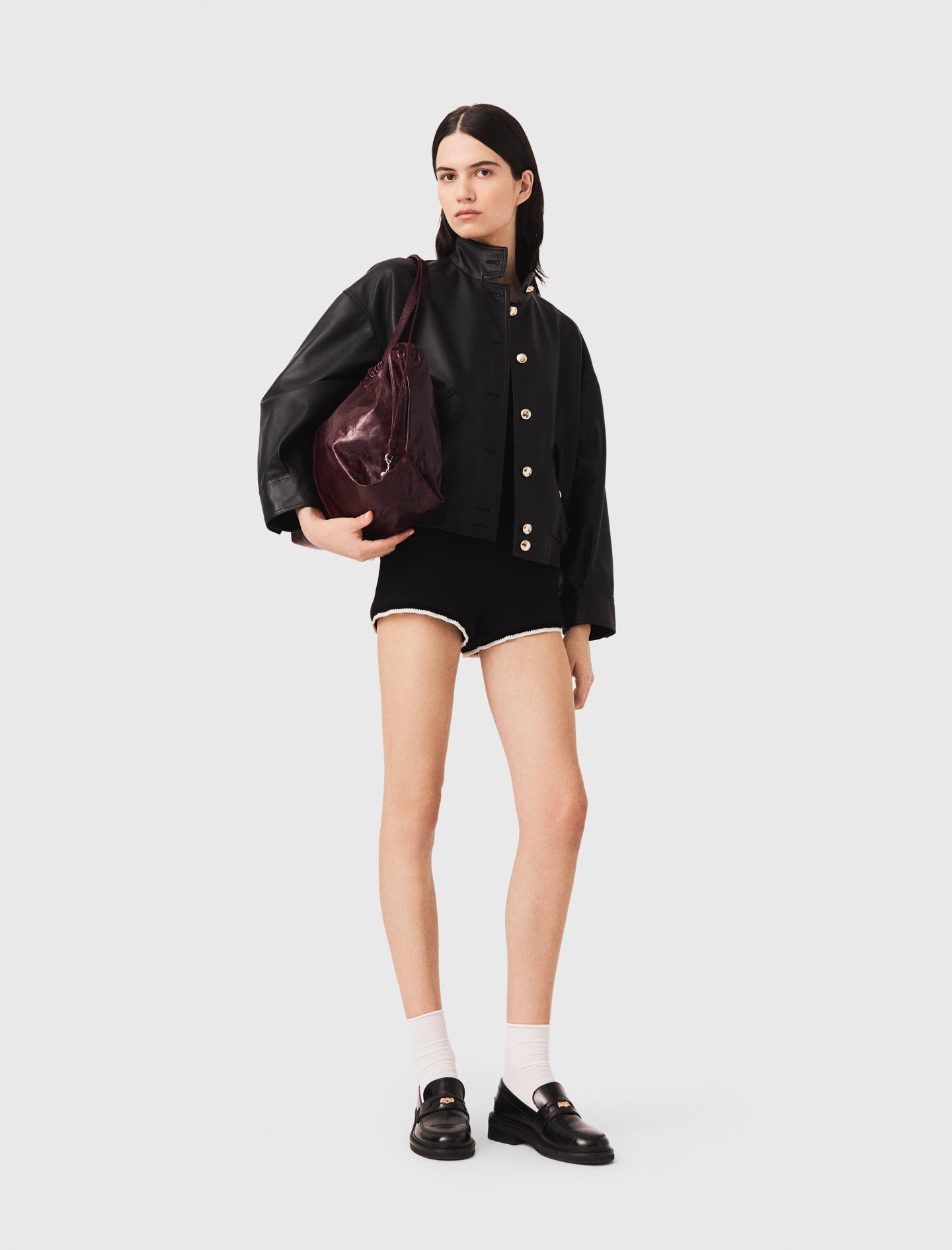 Leather jacket - Black