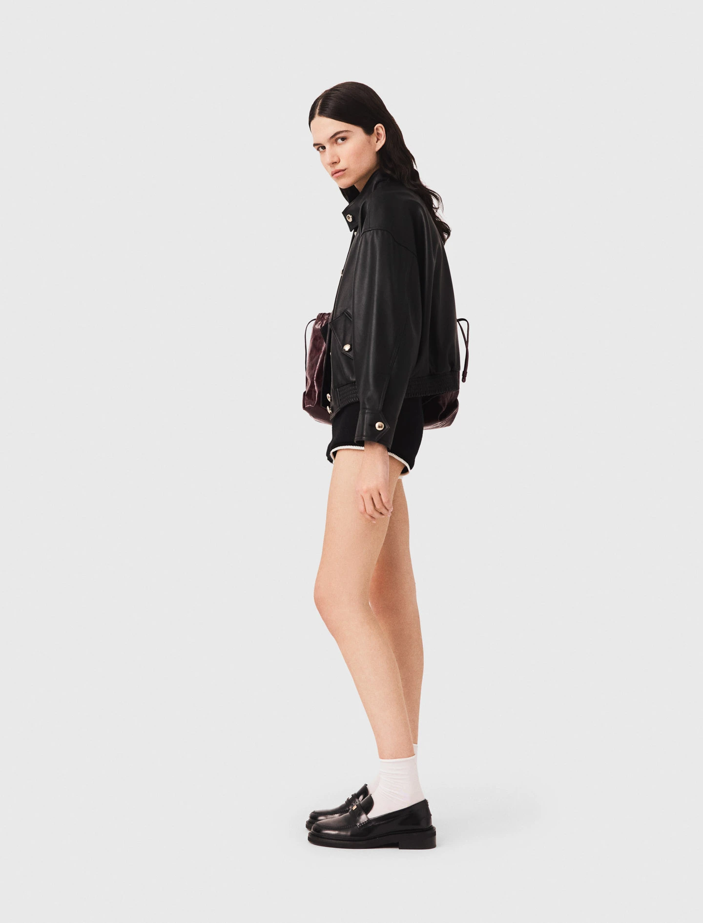 Leather jacket - Black