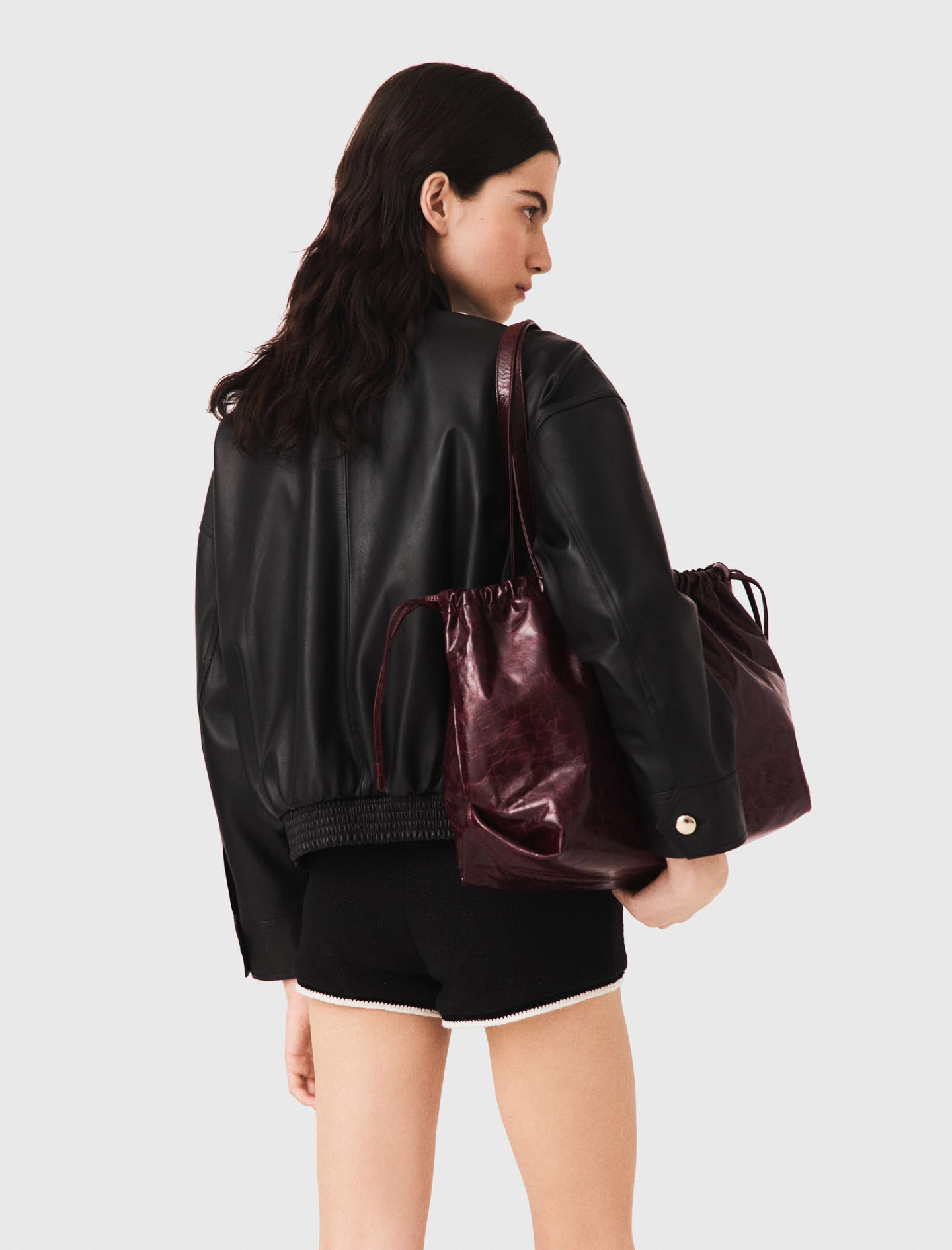 Leather jacket - Black