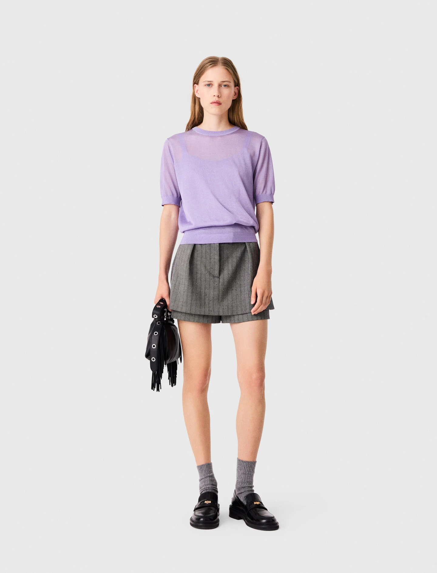 2-in-1 jumper - Mauve