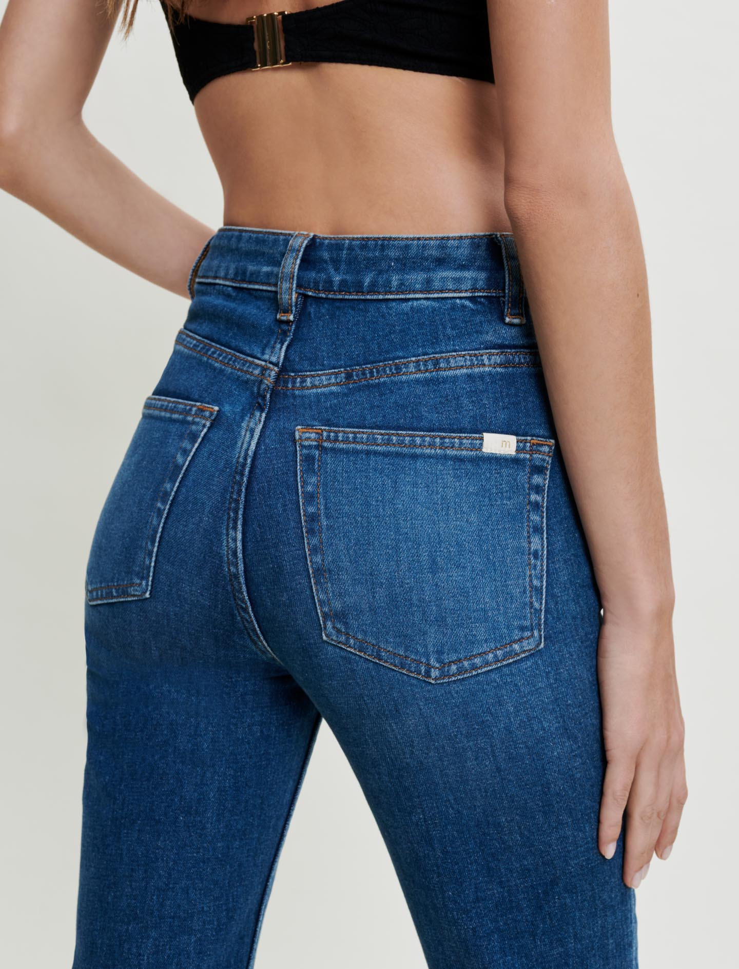 Jeans with pockets - Blue