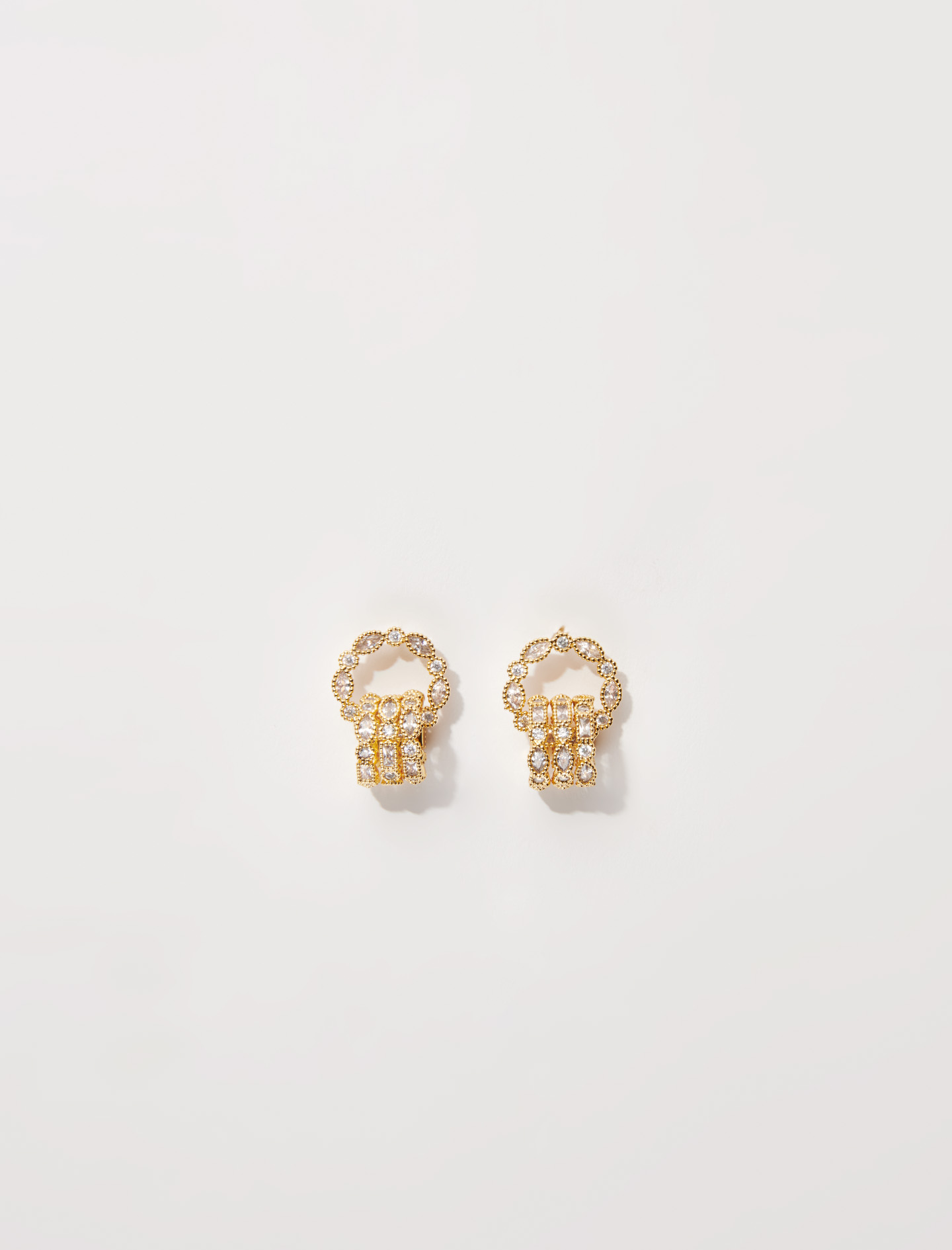 Neli Gold Earrings - Gold