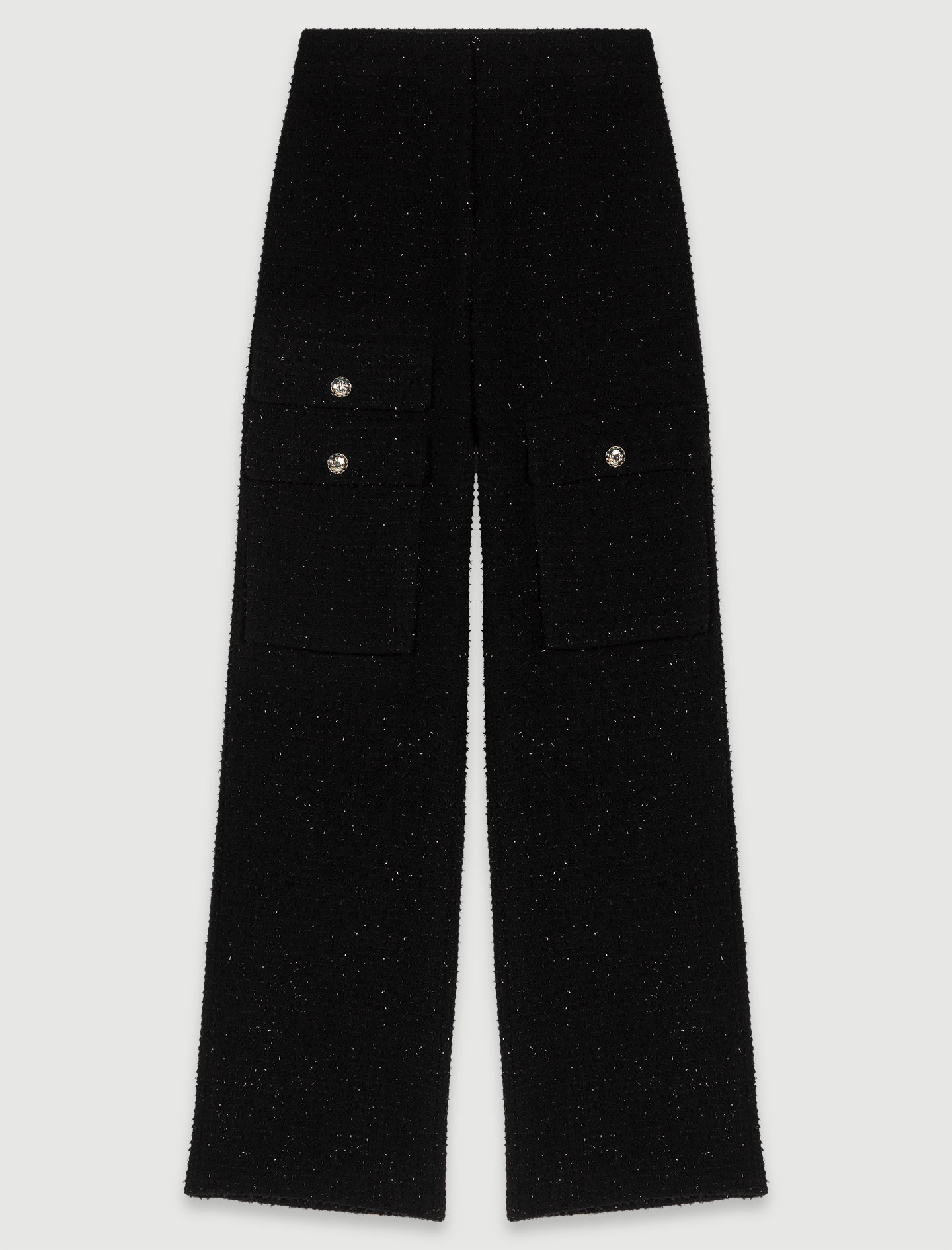 Tweed Trousers - Black