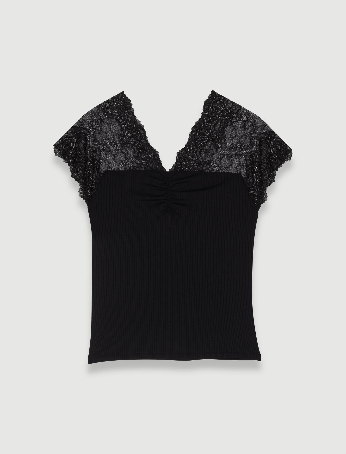 Lace Top - Black