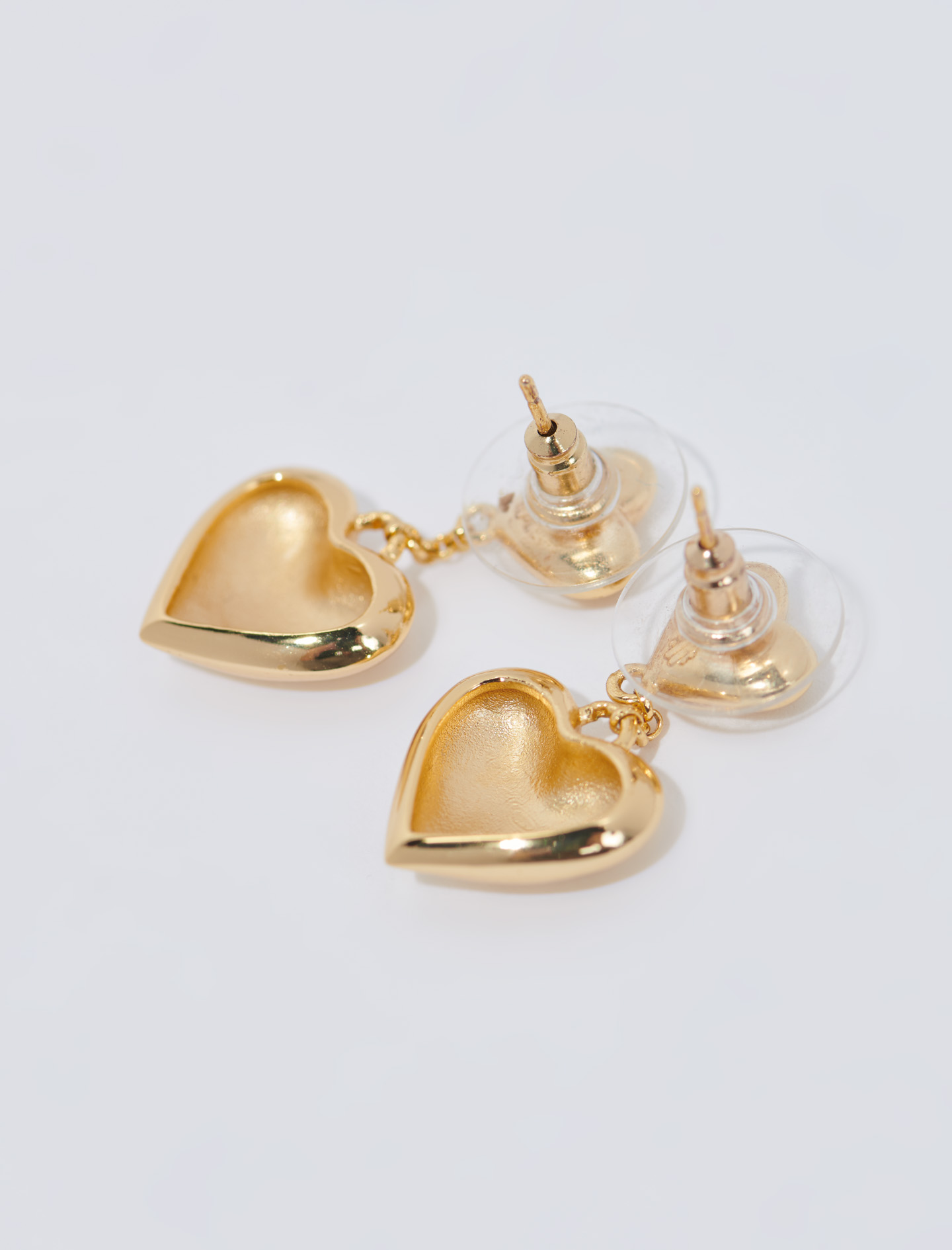 Heart earrings - Gold