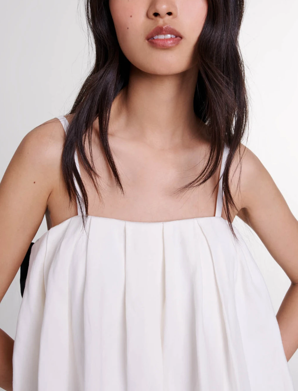 Strappy top - White