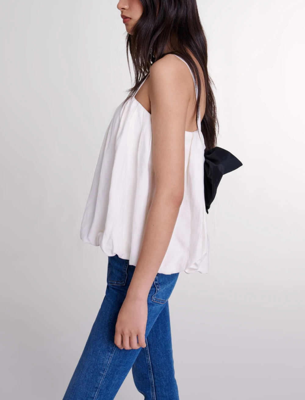 Strappy top - White