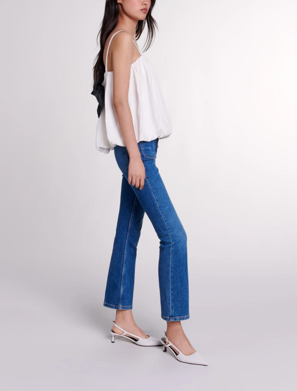 Strappy top - White
