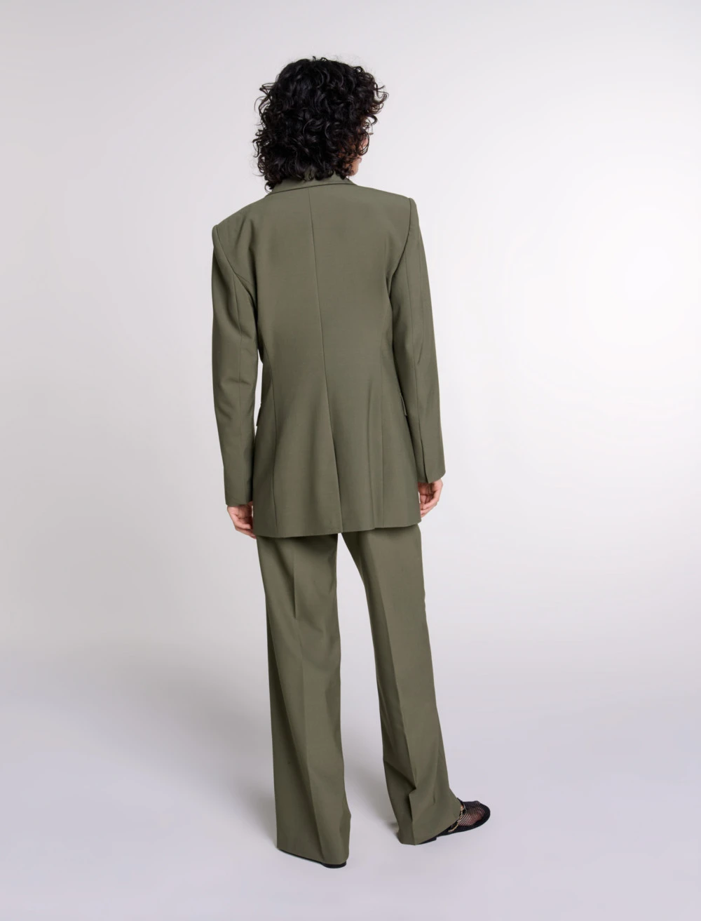 Slim fit suit jacket - Khaki