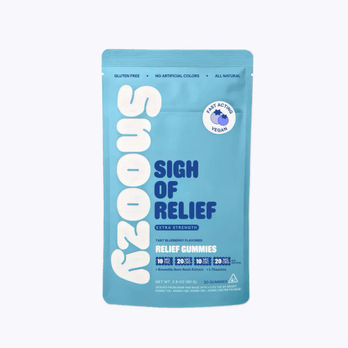 Snoozy Sigh of Relief Extra Strength Gummies