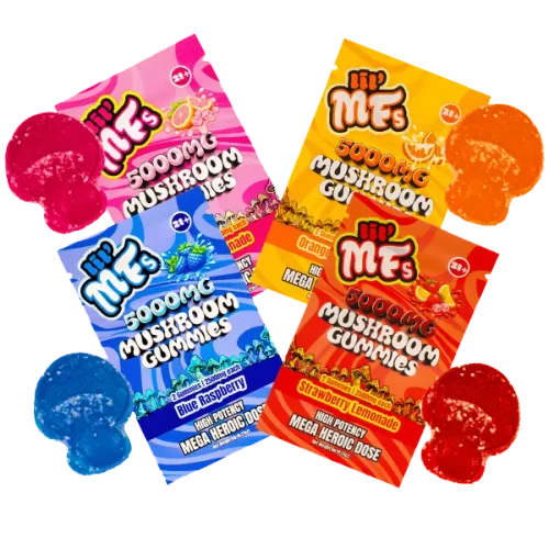 LIL' MF'S HEROIC DOES MUSHROOM GUMMIES 2500MG/2CT/20PK