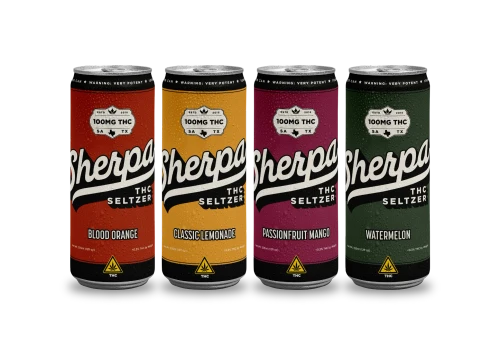 Sherpa 100mg THC Seltzer(24 Pack)