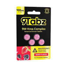 9Tabz 9M-KREA Complex Botanical Extract Tablets 4ct 100mg Per Tablet/10pk