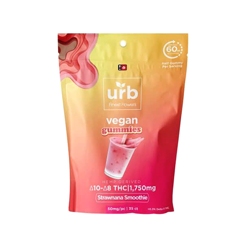 "Buy Wholesale URB Delta 8/Delta 10 Gummies (Vegan)  | IWGCBD"