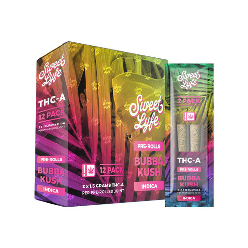 Sweet Lyfe THCa Pre Roll 2 pack(12 packs) for sale | IWG CBD