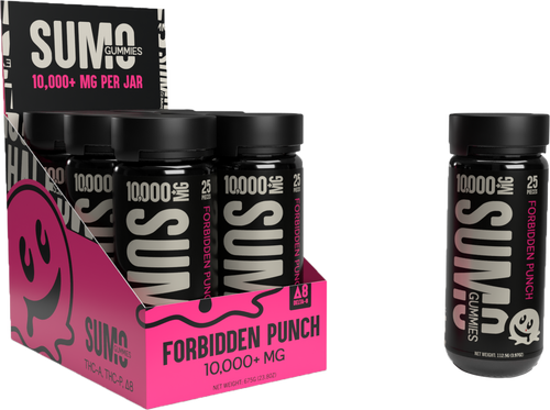 Half Bak'd Sumo Gummies 10,000mg Per Jar(6 Pack Variety) | IWG CBD