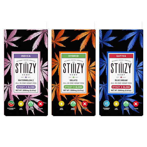 STIIIZY X-Blend Live Resin AIO Disposable 2G(10 Pack)
