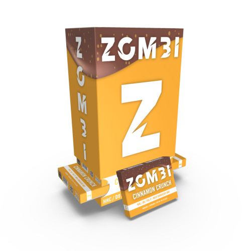 Zombi Delta 9 Mini Chocolate Bars(30 Pack) 50mg per Bar