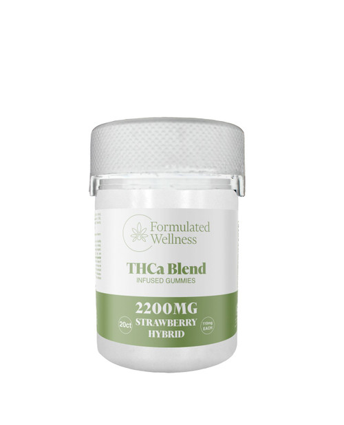 Formulated Wellness THCa Blend Gummies 2200mg