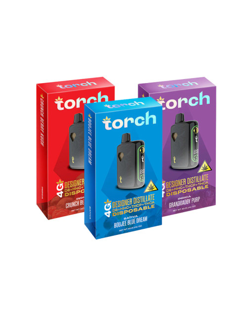 Torch Designer Distillate Disposable | 4g(5 Count) | IWG