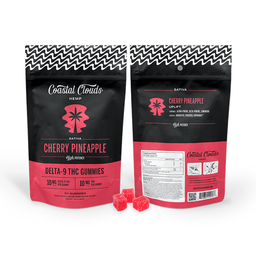 Coastal Clouds Delta 9 THC Gummies(5 Count Display)