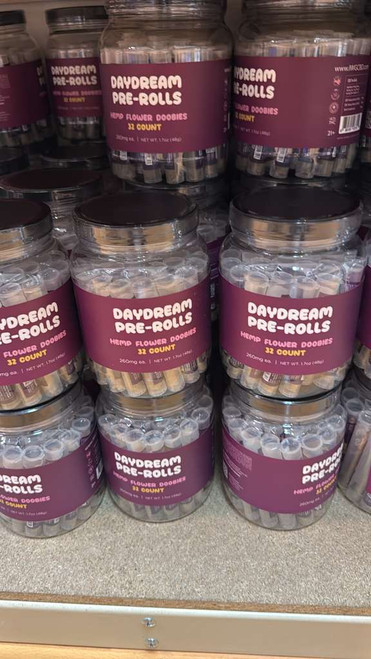 Daydream CBD Prerolls 1.5G 32 Count Jar Daydream CBD Prerolls 1.5G 32 Count Jar
