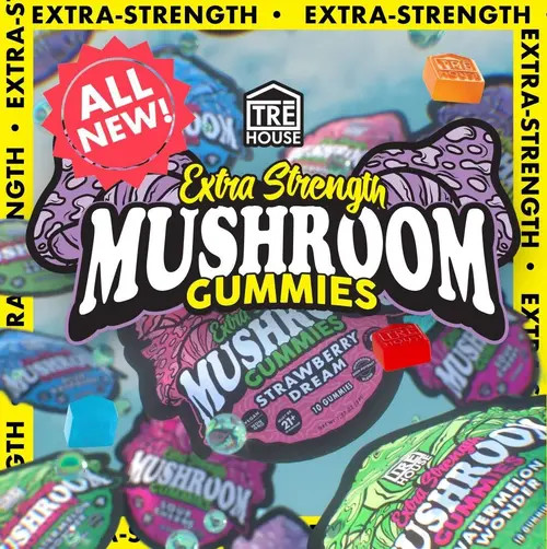 TRĒ House Extra Strength Mushroom Gummies | IWG CBD