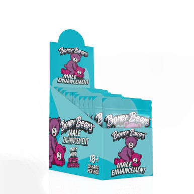 Boner Bears Male Enhancement Gummies(20 pack display)