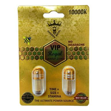 Vip Royal Honey 10000K Capsules 2 CT(24 Pack)