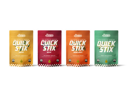 Sherpa 25mg THC Quick Stix 6ct Display | IWG CBD