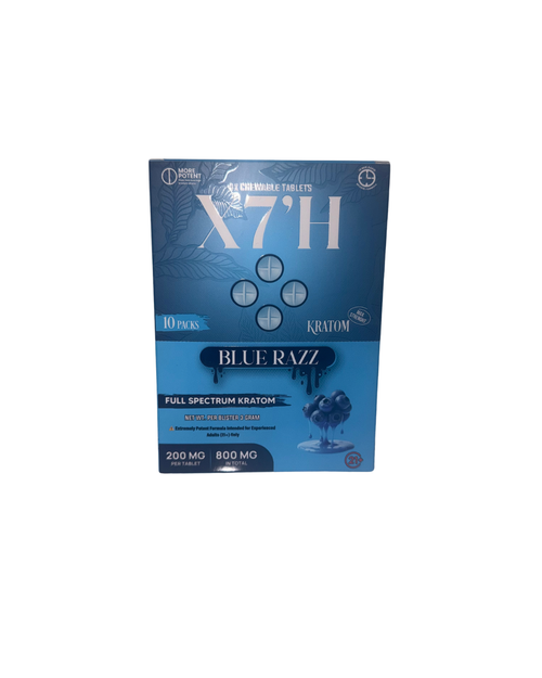 X7’H 200mg Gummies 4ct (800mg Total) | IWG CBD