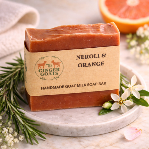 Neroli & Orange Goat Milk Soap – Handmade Natural Soap Bar